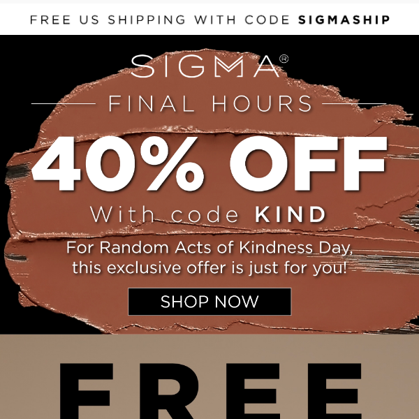 Final Hours ⏰ 40% OFF + 2 FREE Gifts!