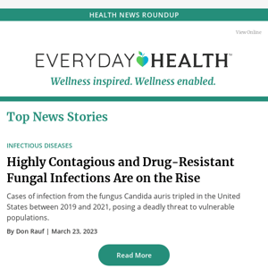 Weekend Reads: Drug-Resistant Fungal Infections Are on the Rise, EPA Proposes Limits on ‘Forever Chemicals’ in Drinking Water, How Antidepressants Affect Blood Sugar, and More