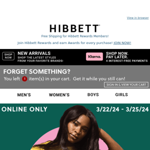 Hey Hibbett Sports, time’s almost up! ⏰