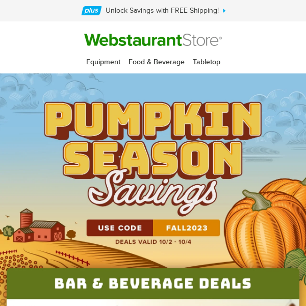 Kick off Fall with all-new deals