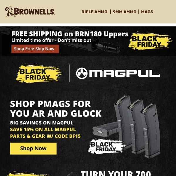 Save on the full line of Magpul products