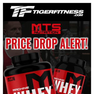 Price Drop Alert 🚨 MTS Machine Whey Has a New Lower Price - Grab Your Favorite Flavor Today!