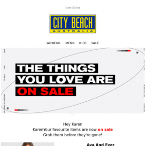 City Beach 💸 We've got good news!