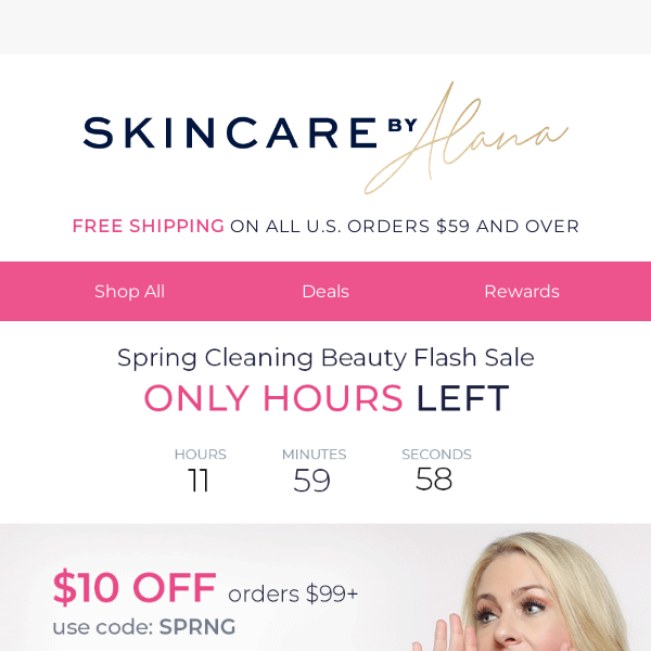 $20 OFF Beauty Sale Ends TODAY!