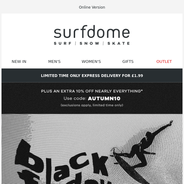 Surfdome - Emails, & Deals