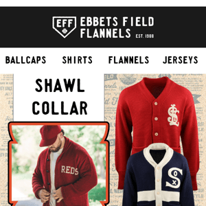 Dropping in 3...2...1, 6 New Vintage Authentic Baseball Sweaters