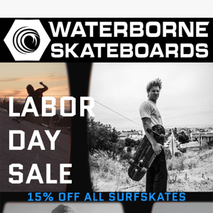 15% Off Labor Day Sale!