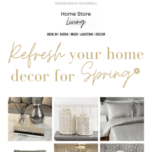 Refresh your home for spring! 🌷