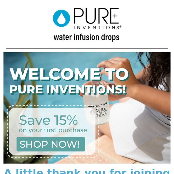 Welcome to Pure Inventions 💧