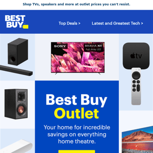 👉 Outlet deals on home theatre products this way!