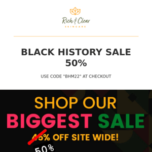 ✊🏾 Labor Day Sale 50% OFF!