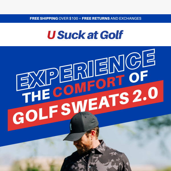 Check out what golfers are saying about our Sweats 2.0!