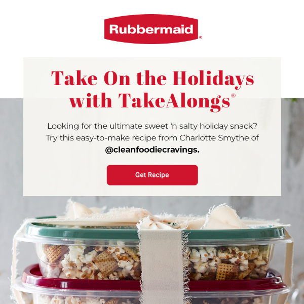 Holiday Prep as Easy as 1-2-3 🎄 - Rubbermaid
