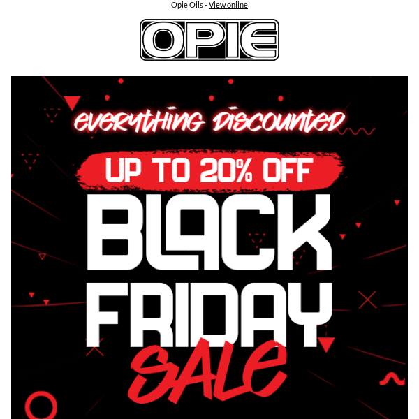 Our Black Friday deals are ending!