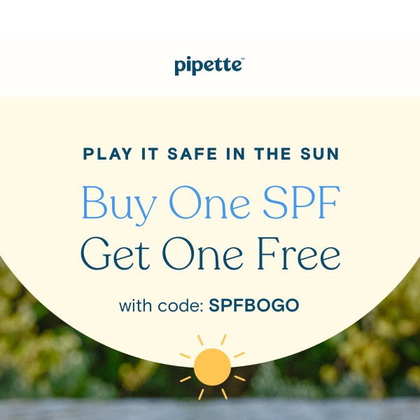 Buy 1 mineral SPF, get 1 free!