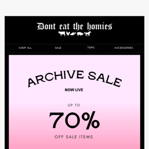 You wont wanna miss this sale 💌