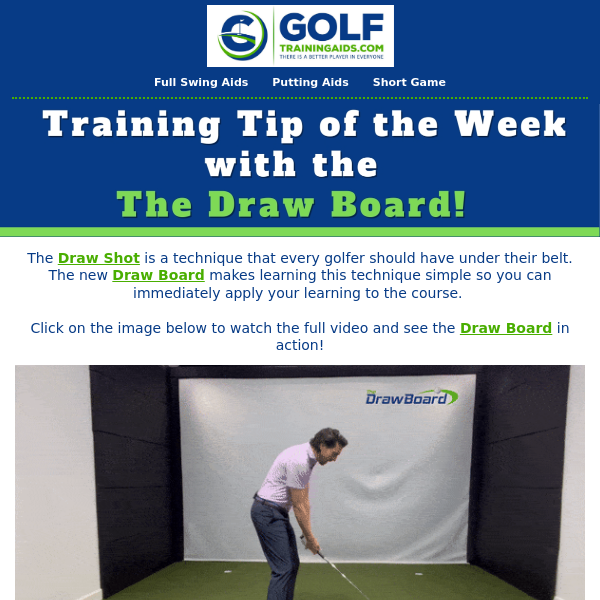 Learn How to Hit a Draw! ⛳