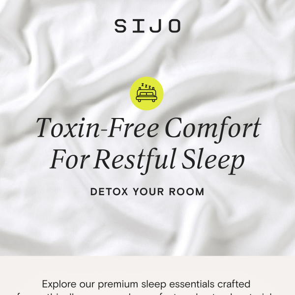 Detox your bedroom for blissful sleep!