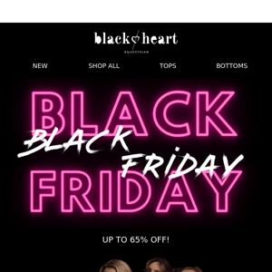 BLACK FRIDAY IS ON⚡