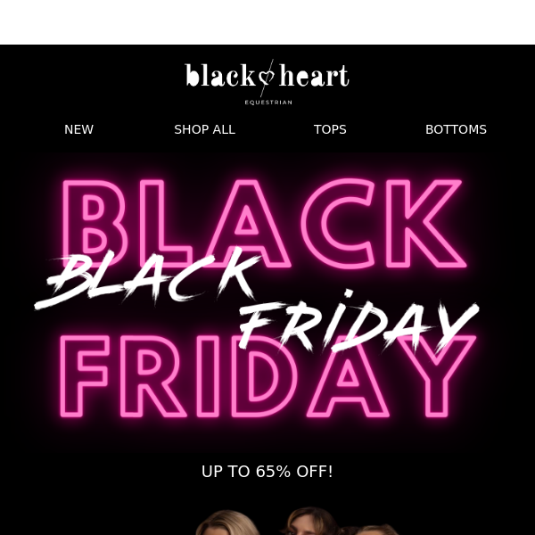 BLACK FRIDAY IS ON⚡