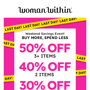 ⚠️ Use CAUTION! Up To 50% Off LAST DAY!