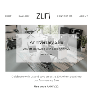 Shop our Anniversary Sale Deals