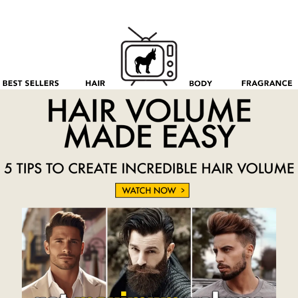 5 Tips To Create Incredible Volume