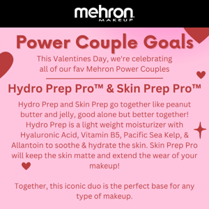Mehron Power Couple Goals 😍♥️