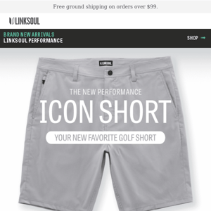 Back in Stock ➟ The Icon Short