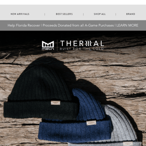 ALL Day THERMAL Beanies are here