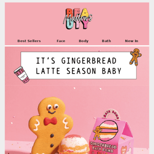 ☕️☕️ It's finally here: the gingerbread latte you've all been waiting for! ☕️☕️