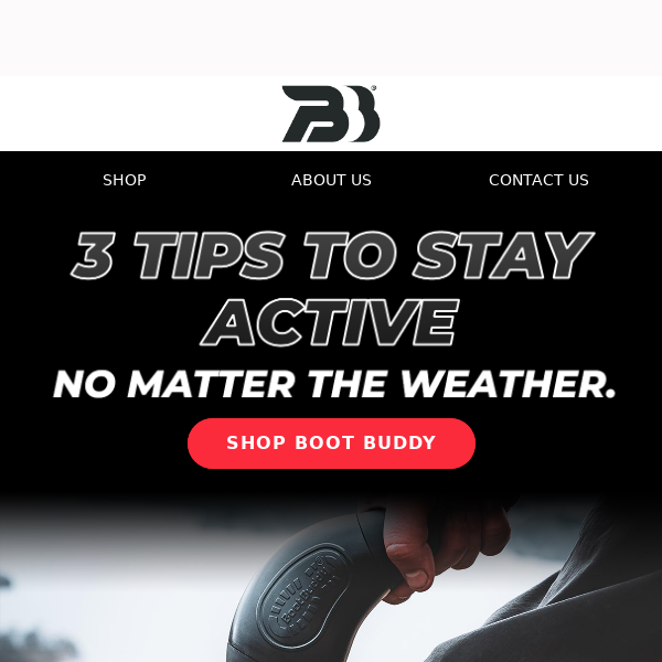 How to stay active, no matter the weather