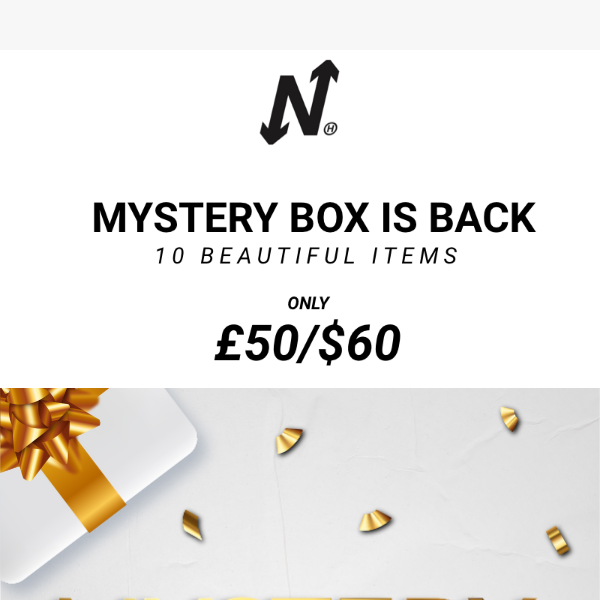 10 ITEMS FOR $60/£50 - MYSTERY BOX!!