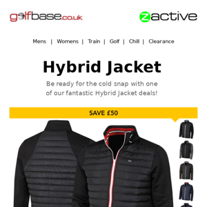 ❄️ Hybrid Jacket Deals - Cold Snap Ready