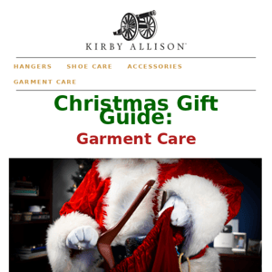 Christmas Gift Guide: Garment Care