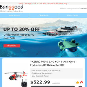 [RC Hot Sales] Congrats! You are chosen to enjoy $5?2.99 for F09-S RC Helicopter >>