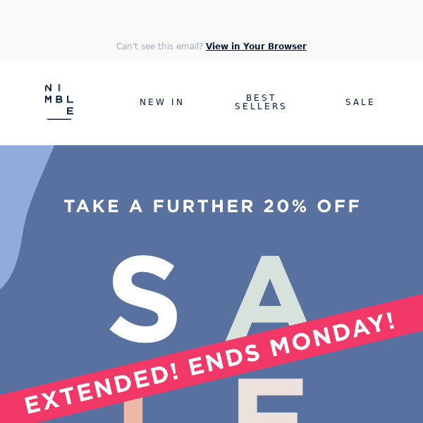 ⚡SALE EXTENDED⚡ It's not too late!