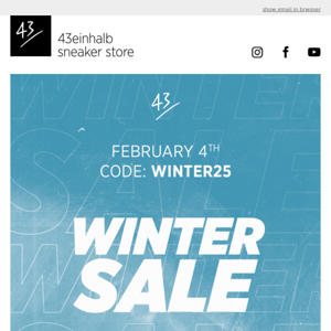 🔥 Hey, our WINTER SALE is on! 