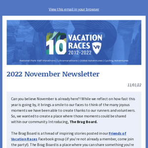 2022 November Newsletter