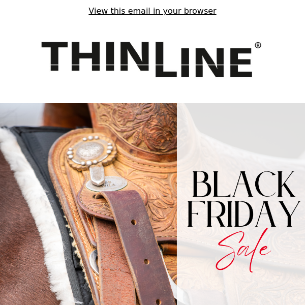 Save 20% on ThinLine Western Saddle Pads