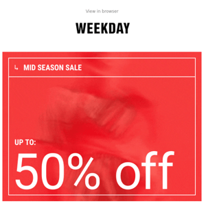 Explore our Mid Season Sale today