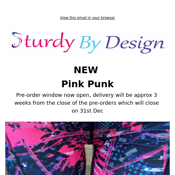 💥 NEW Pink Punk Pre-orders & Reflective's SALE!