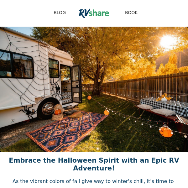 Spooky Season Spectacular: Your Hauntingly Good RV Adventure Awaits