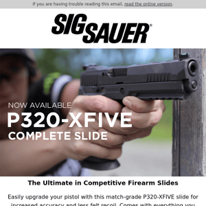 NEW: P320-XFIVE Slide - The Ultimate Competitive Slide