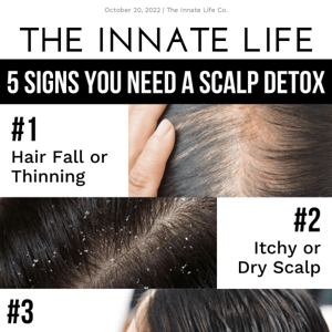 5 Signs You Need A Scalp Detox 😱