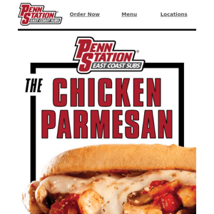 The March Monthly Special is the Chicken Parmesan