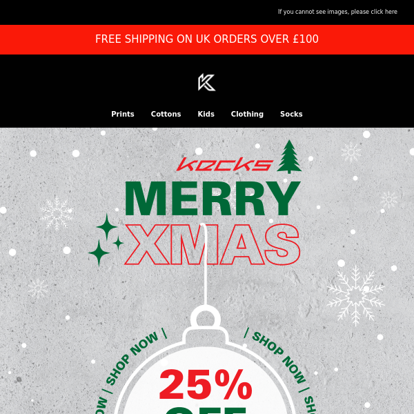 Merry Christmas 25% OFF