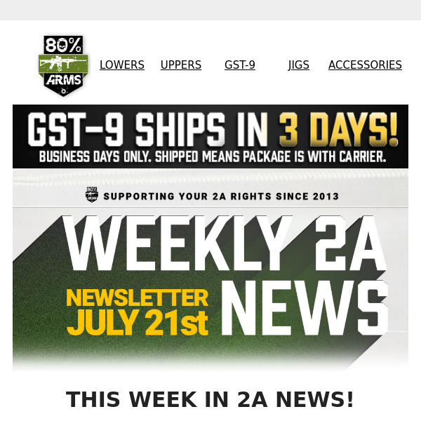 2A Newsletter - Week of July 21st!