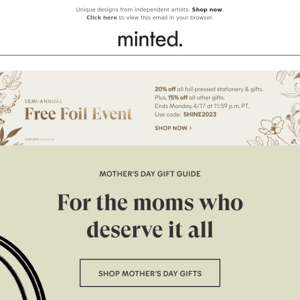 Found: unique gifts for mom
