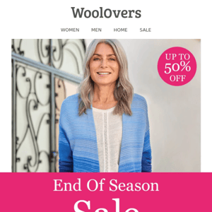 End of Season Sale Now On!